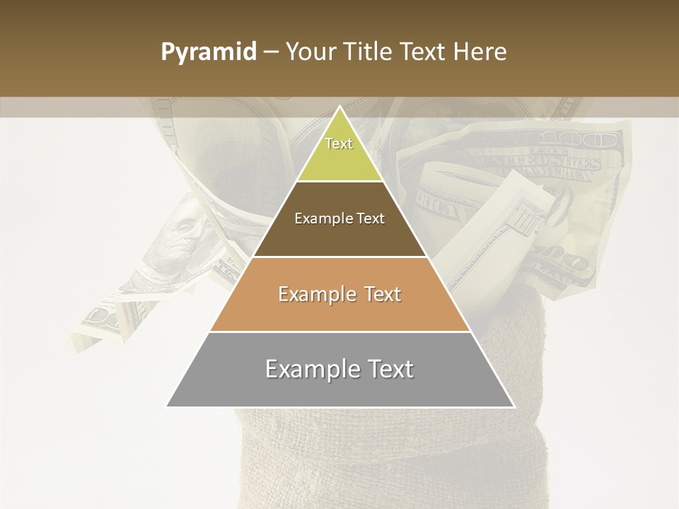 Sack Of Money PowerPoint Template