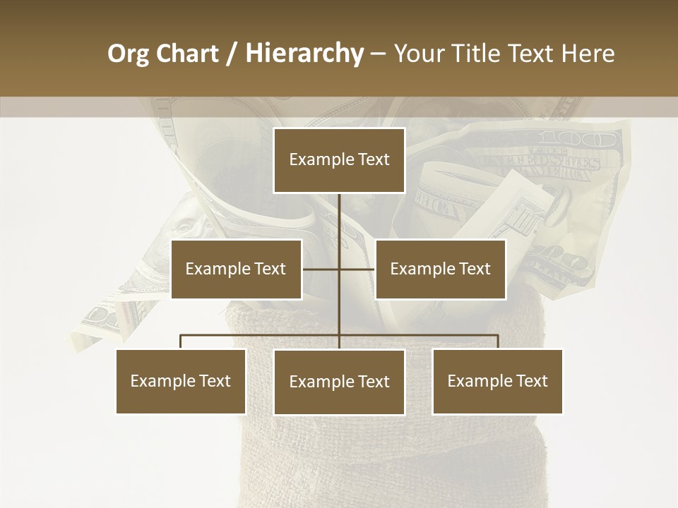 Sack Of Money PowerPoint Template