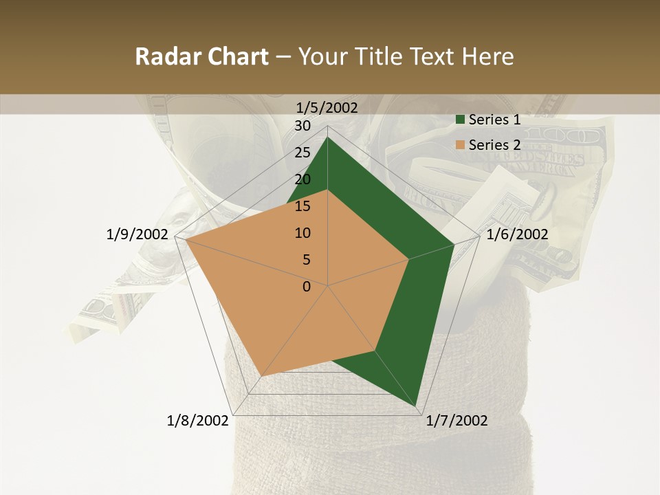 Sack Of Money PowerPoint Template
