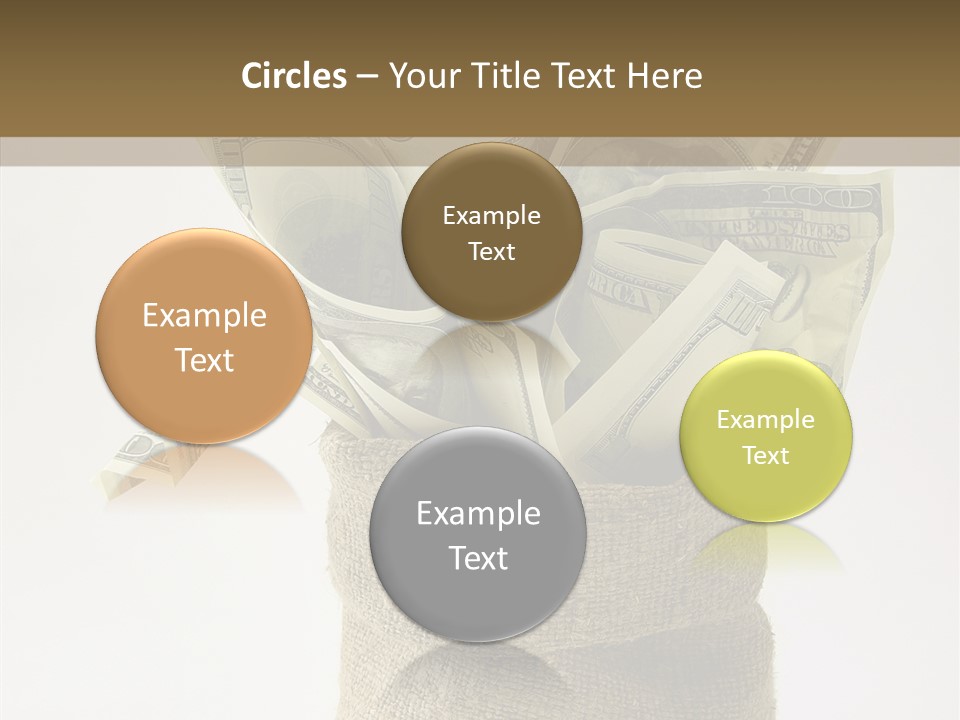 Sack Of Money PowerPoint Template