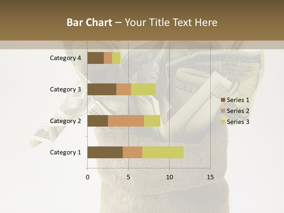 Sack Of Money PowerPoint Template
