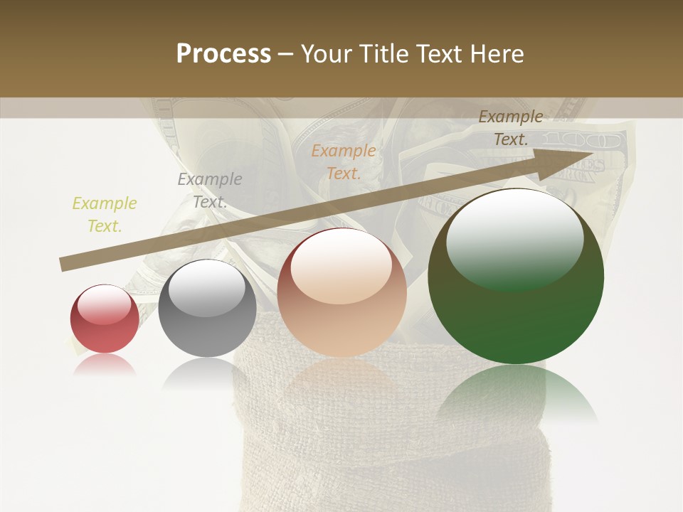 Sack Of Money PowerPoint Template