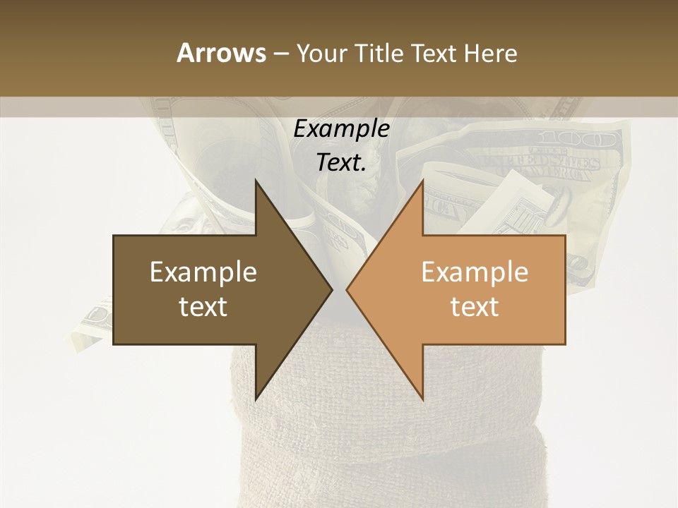 Sack Of Money PowerPoint Template