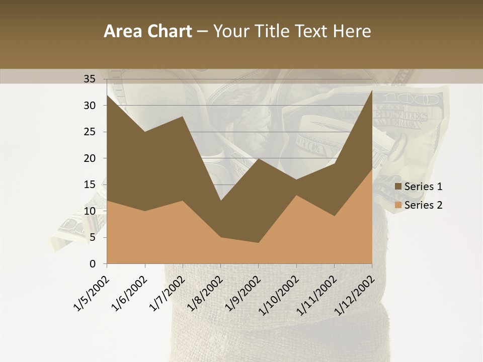 Sack Of Money PowerPoint Template