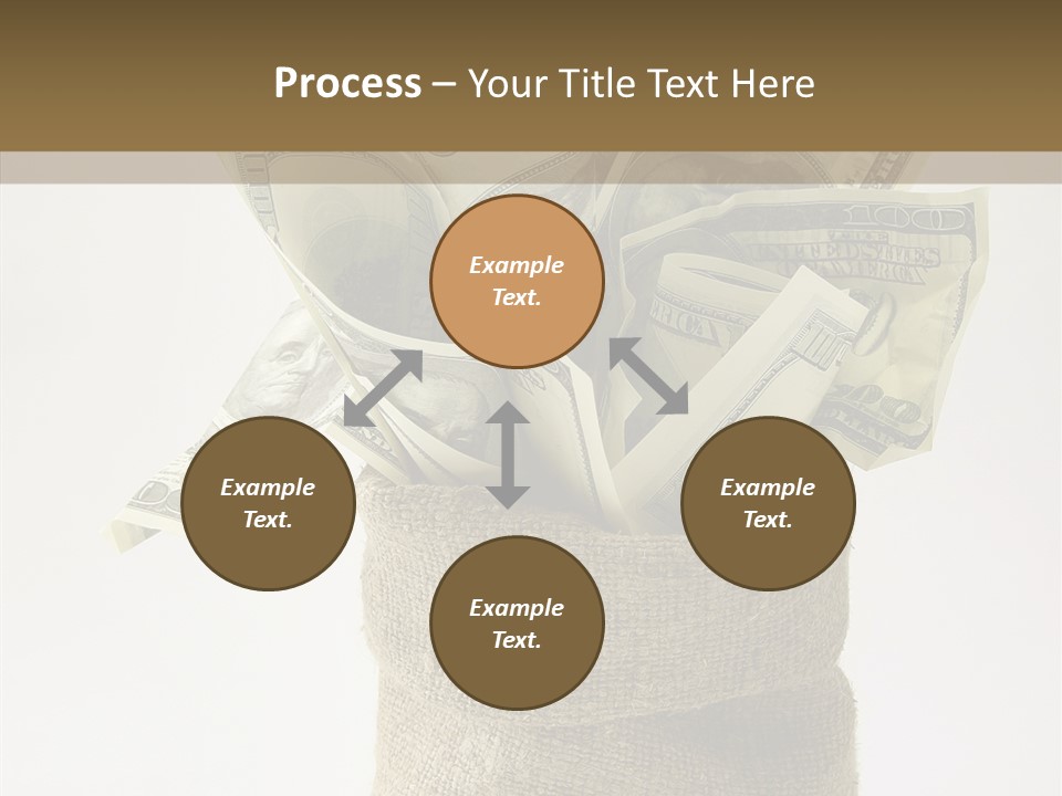 Sack Of Money PowerPoint Template
