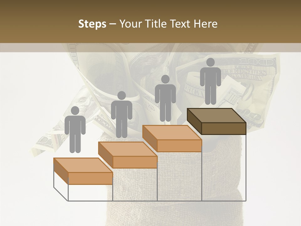 Sack Of Money PowerPoint Template