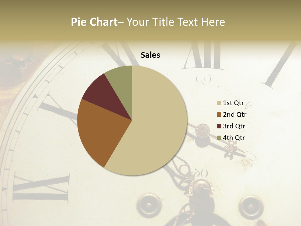 Time Passing Dial PowerPoint Template