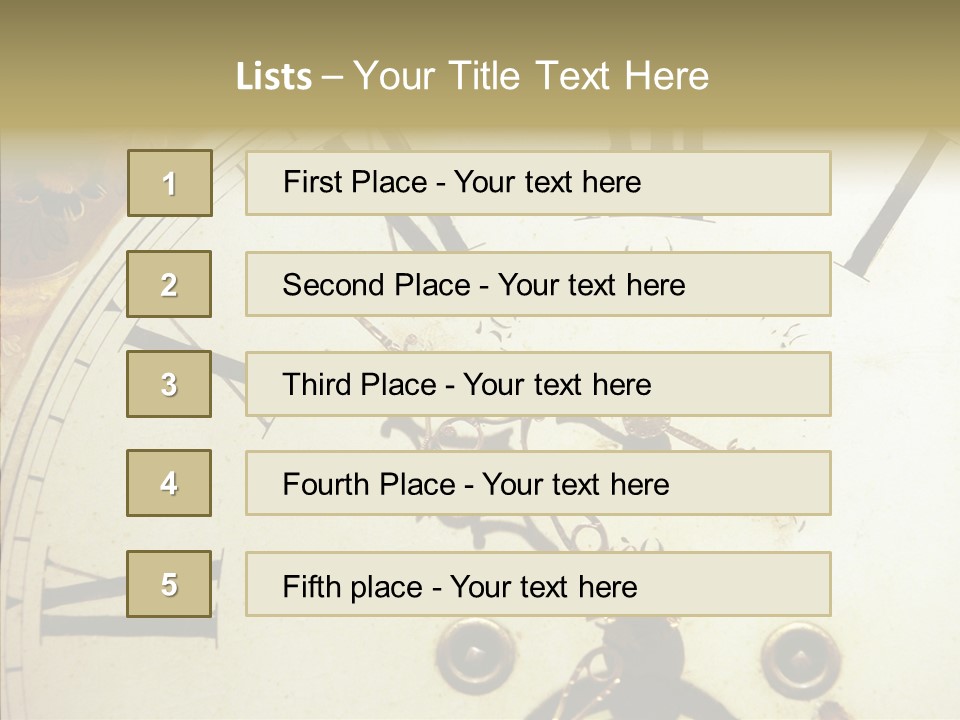 Time Passing Dial PowerPoint Template