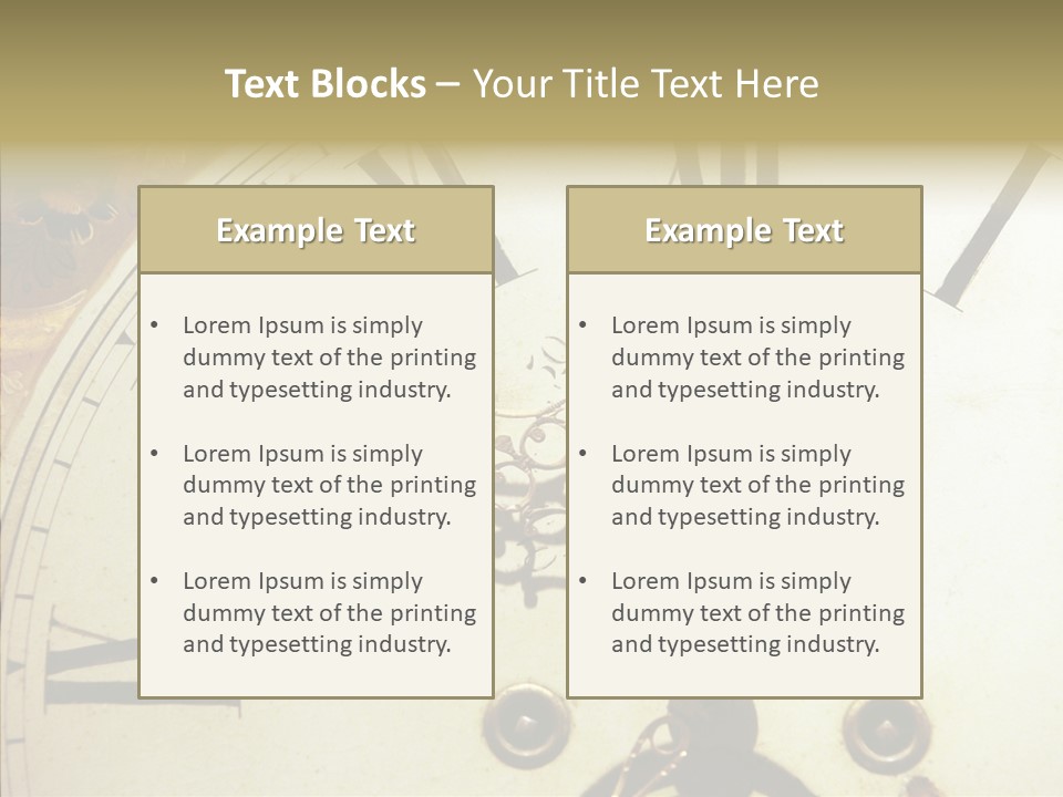 Time Passing Dial PowerPoint Template