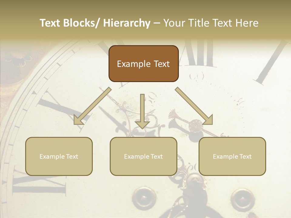 Time Passing Dial PowerPoint Template