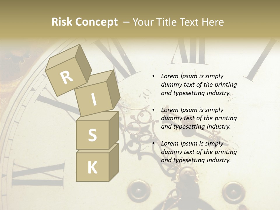 Time Passing Dial PowerPoint Template