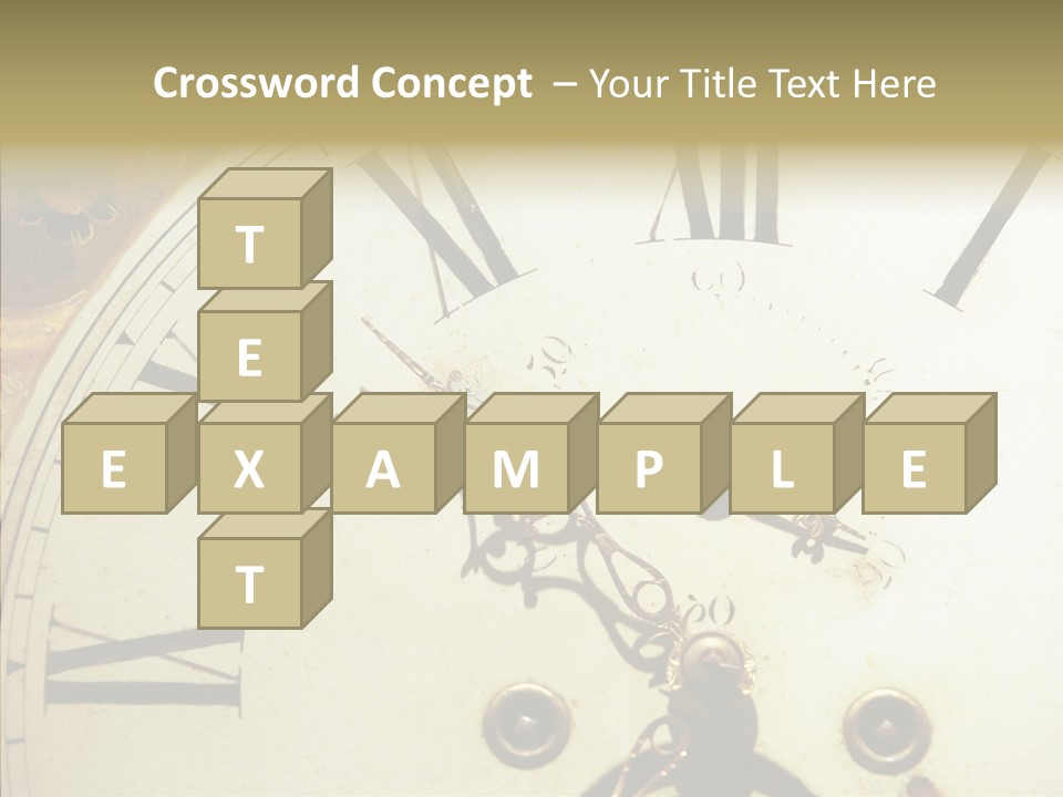 Time Passing Dial PowerPoint Template