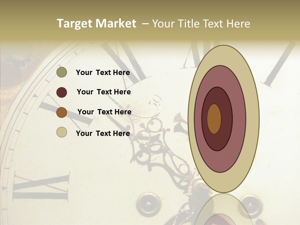 Time Passing Dial PowerPoint Template