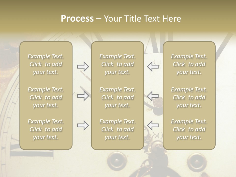 Time Passing Dial PowerPoint Template