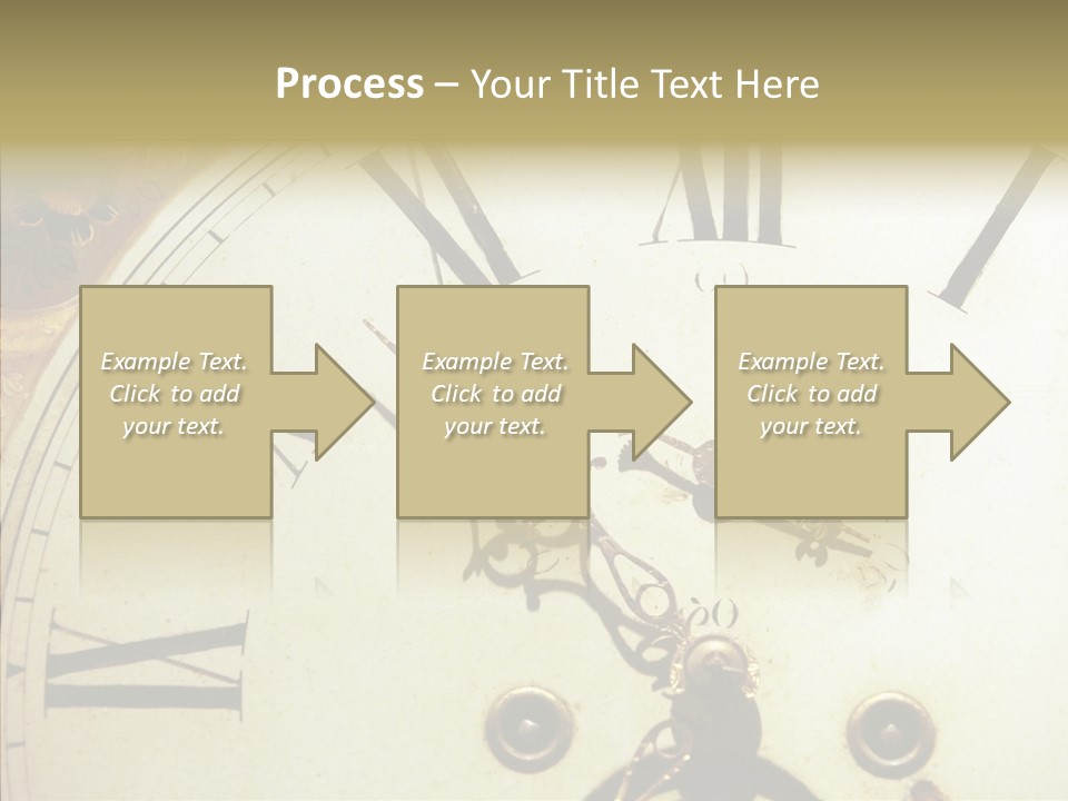 Time Passing Dial PowerPoint Template