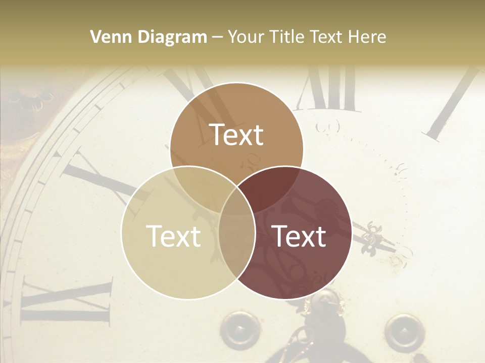 Time Passing Dial PowerPoint Template