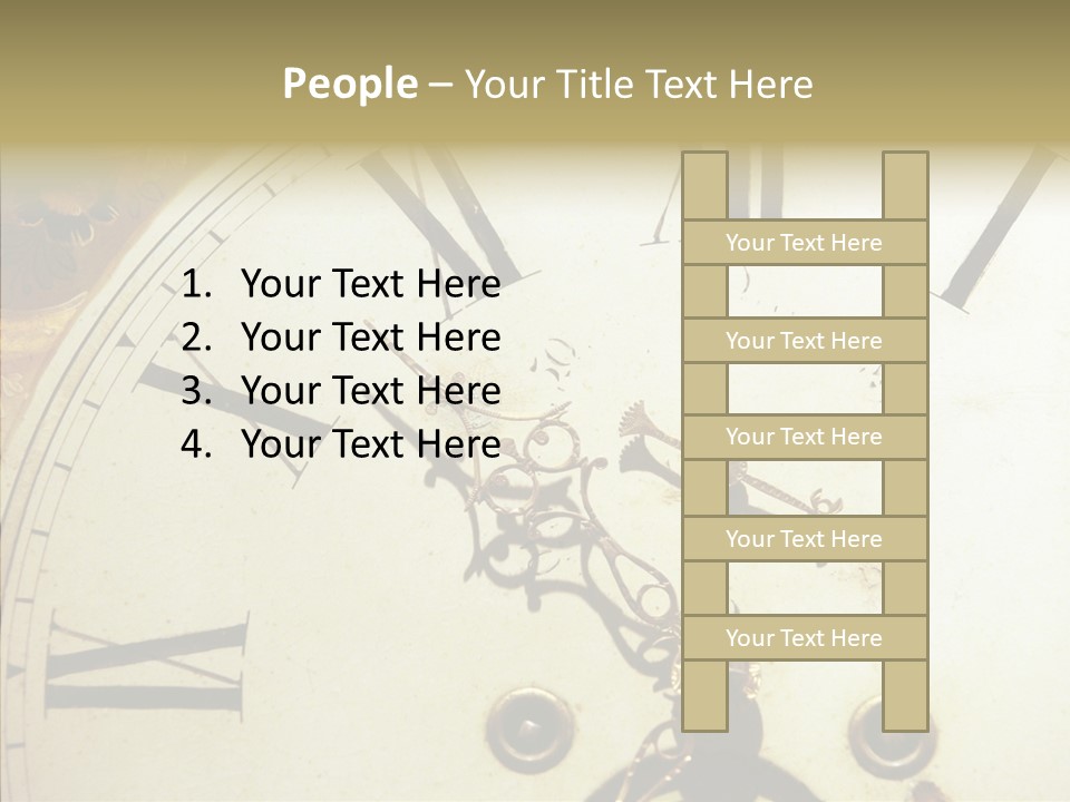 Time Passing Dial PowerPoint Template