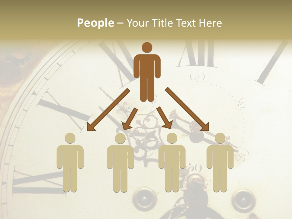 Time Passing Dial PowerPoint Template