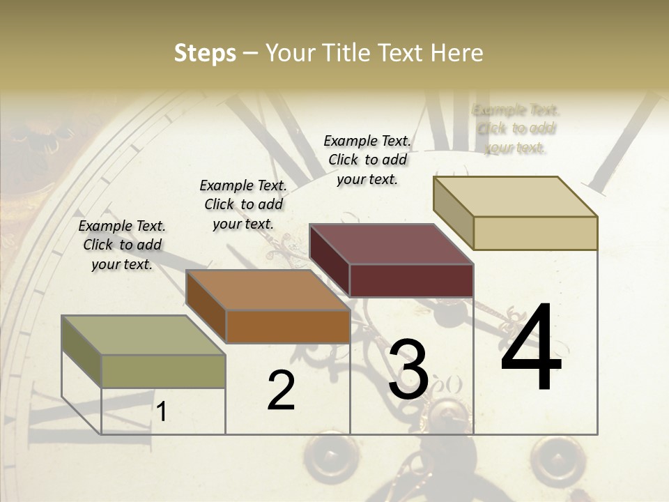 Time Passing Dial PowerPoint Template