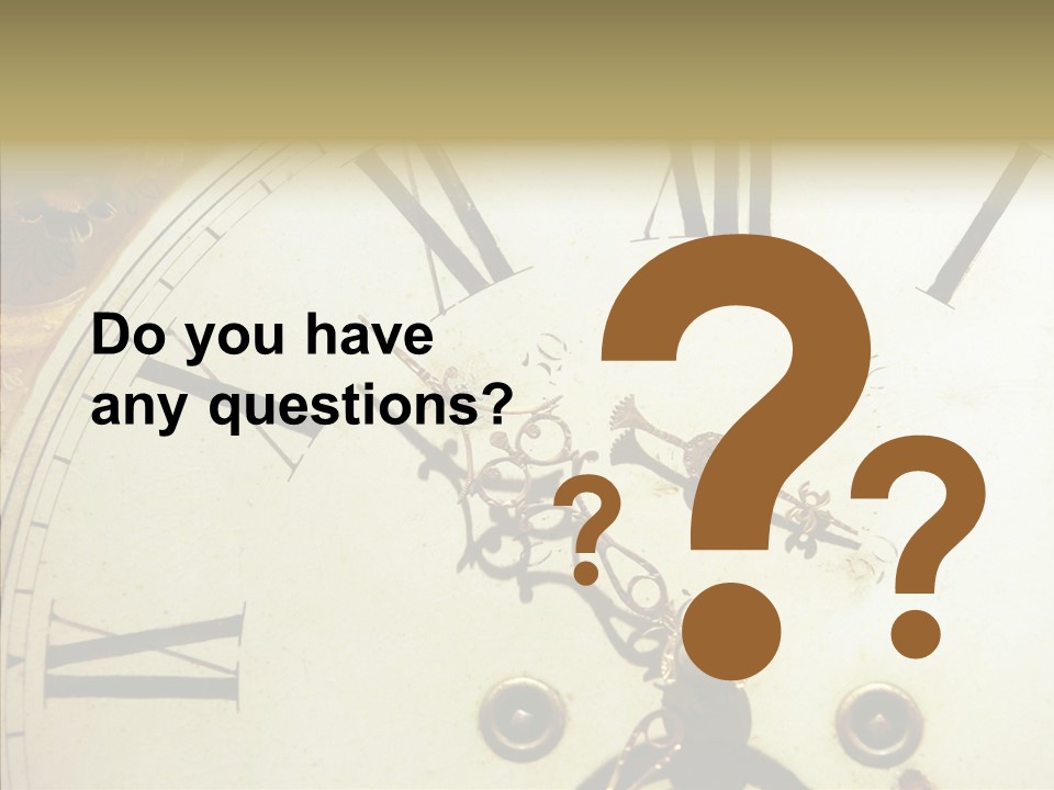 Time Passing Dial PowerPoint Template