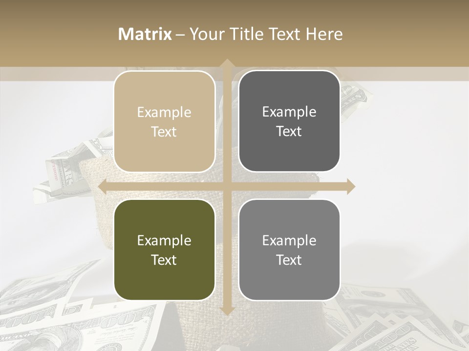 Reserve Bankroll Resources PowerPoint Template