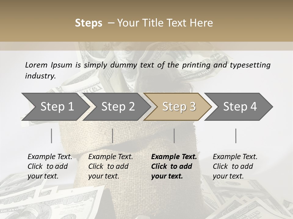 Reserve Bankroll Resources PowerPoint Template