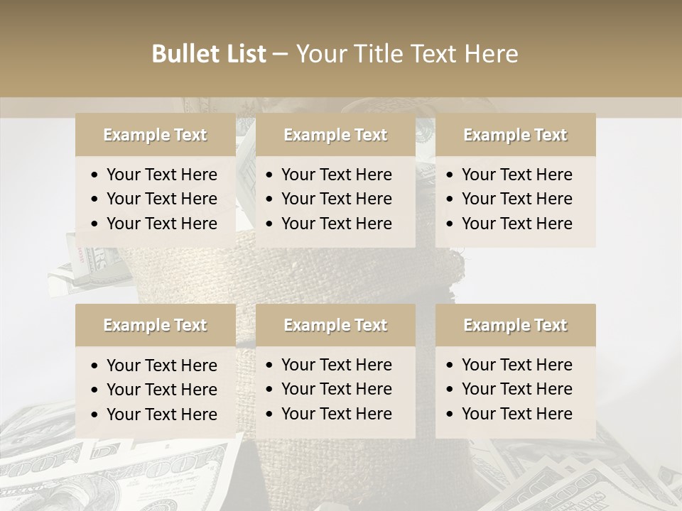 Reserve Bankroll Resources PowerPoint Template