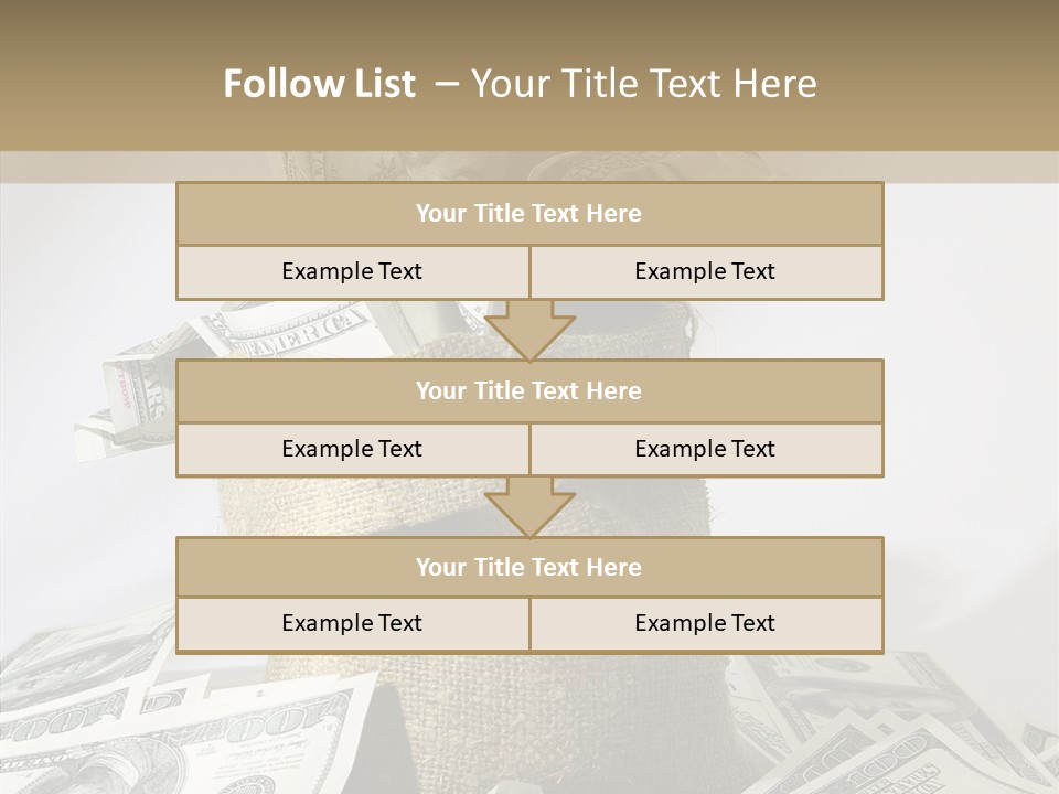 Reserve Bankroll Resources PowerPoint Template