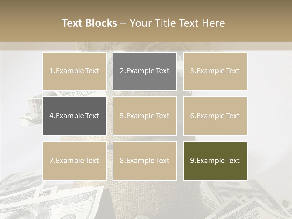 Reserve Bankroll Resources PowerPoint Template