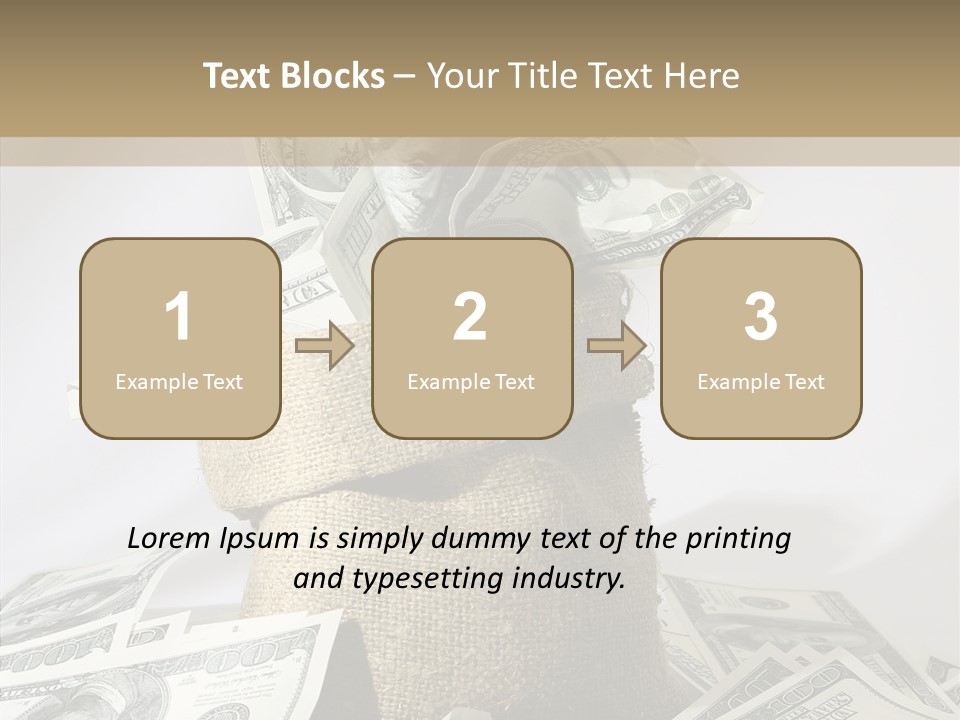 Reserve Bankroll Resources PowerPoint Template