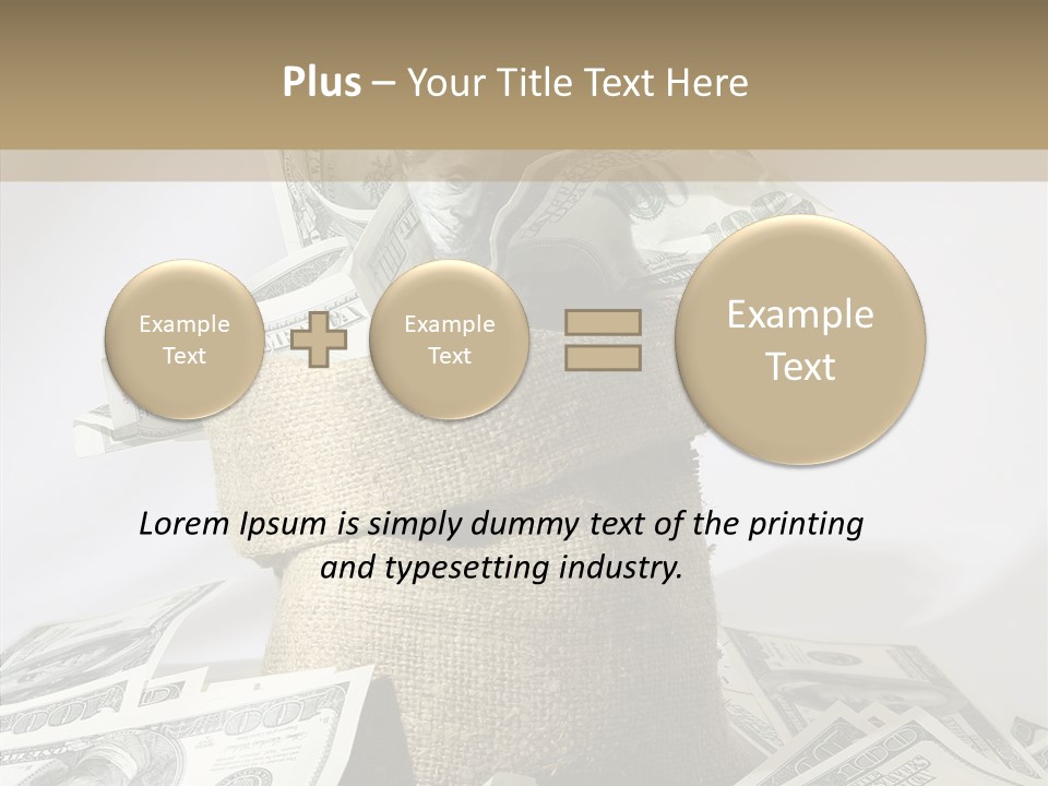 Reserve Bankroll Resources PowerPoint Template