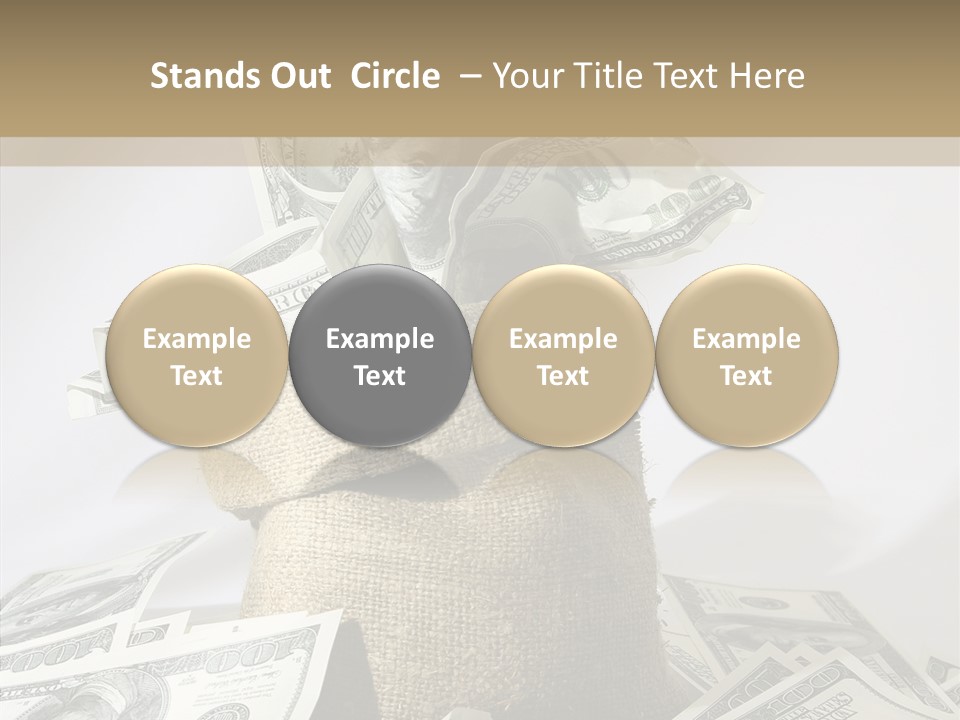 Reserve Bankroll Resources PowerPoint Template