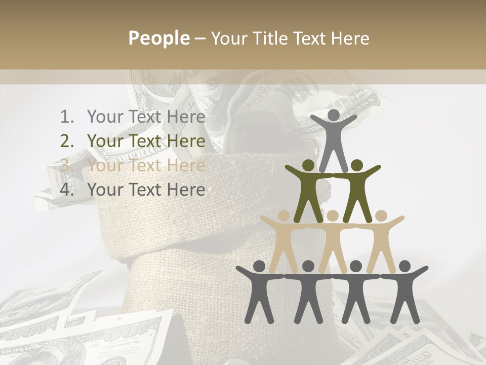 Reserve Bankroll Resources PowerPoint Template