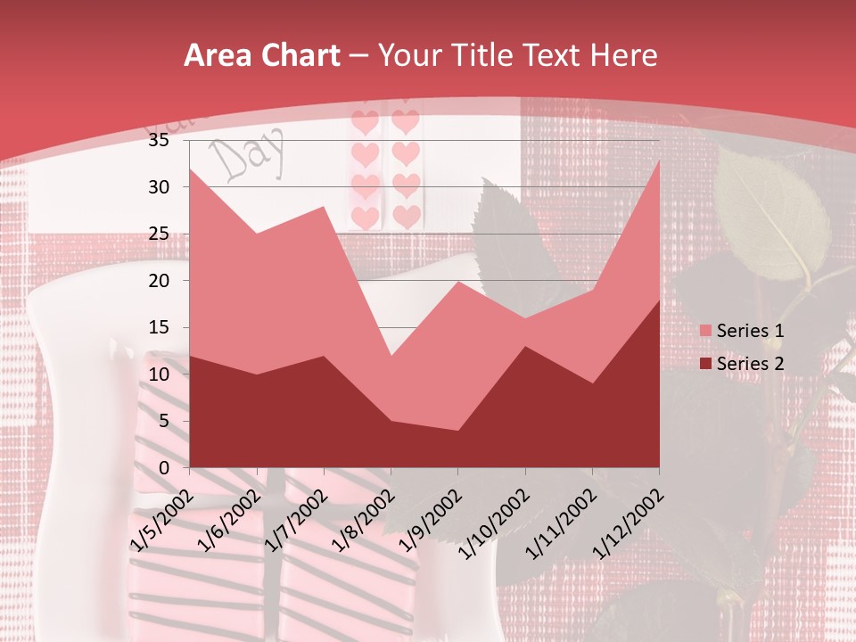 Color Valentine Bow PowerPoint Template