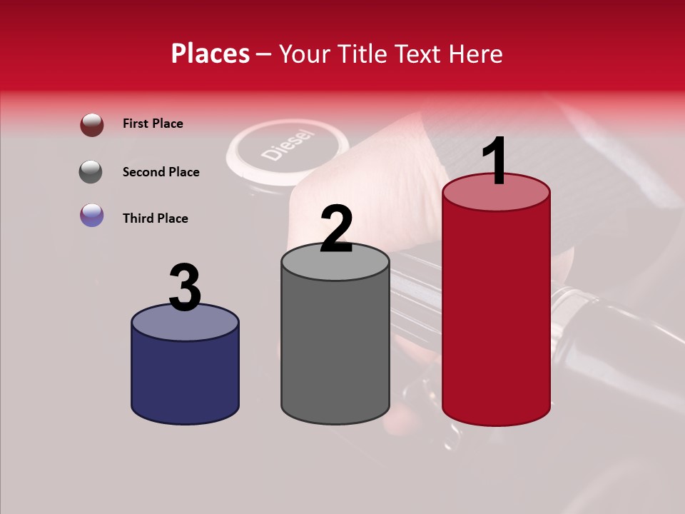 Person Fuel Petrol PowerPoint Template