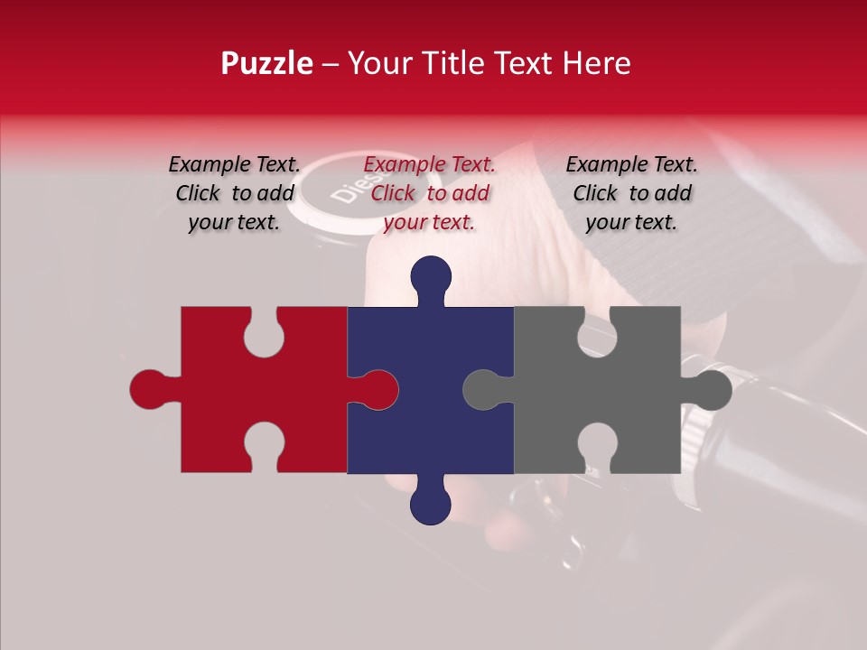 Person Fuel Petrol PowerPoint Template