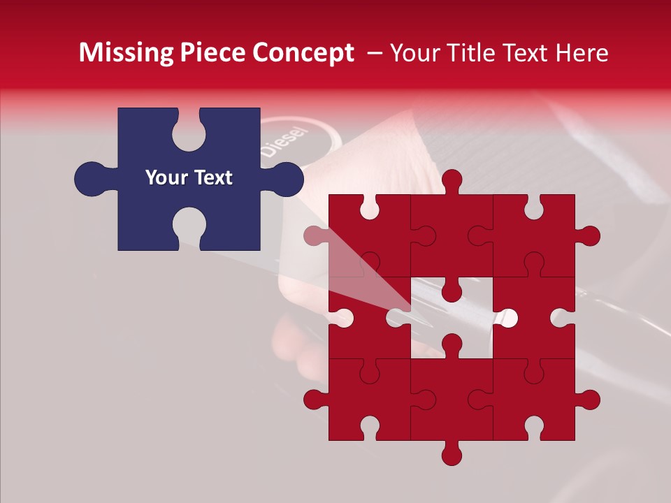 Person Fuel Petrol PowerPoint Template