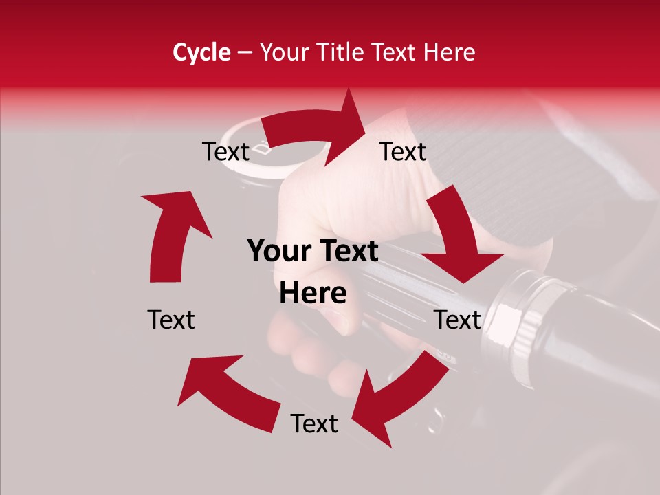 Person Fuel Petrol PowerPoint Template