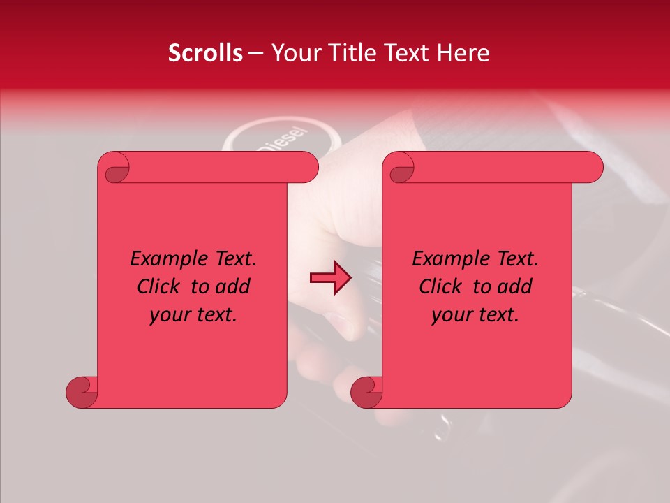 Person Fuel Petrol PowerPoint Template