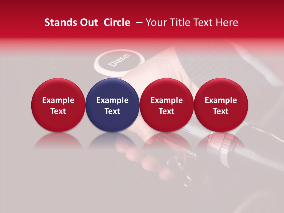 Person Fuel Petrol PowerPoint Template