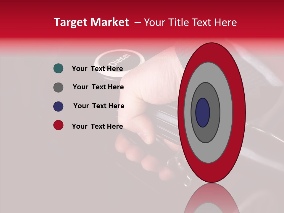 Person Fuel Petrol PowerPoint Template