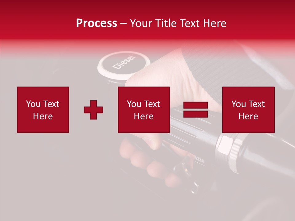 Person Fuel Petrol PowerPoint Template