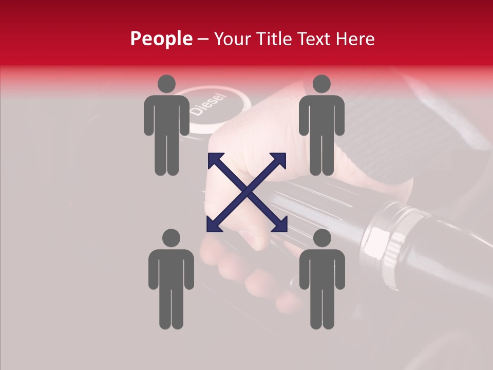Person Fuel Petrol PowerPoint Template