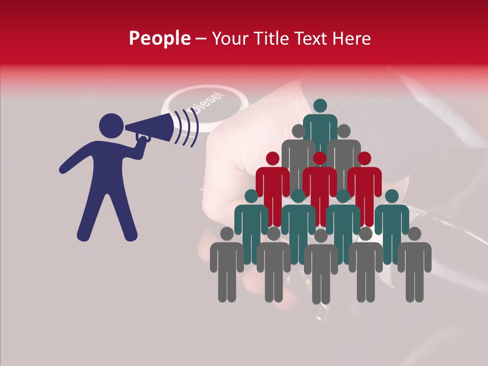 Person Fuel Petrol PowerPoint Template