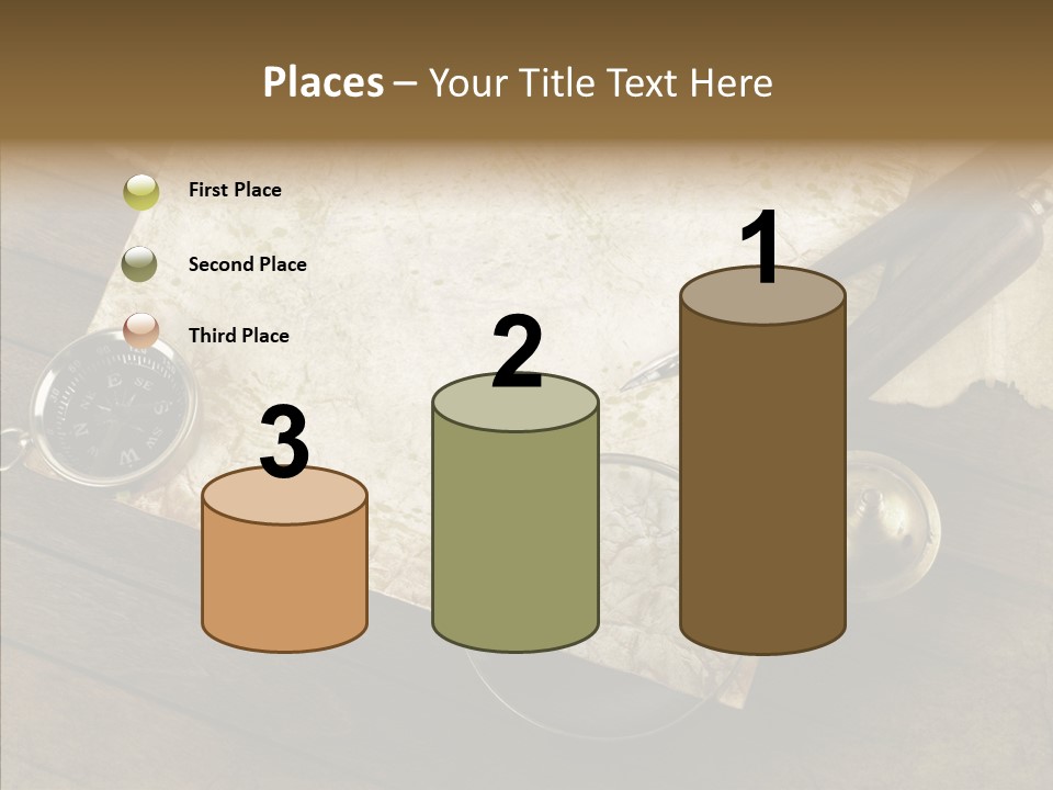 Pen And Old Paper PowerPoint Template