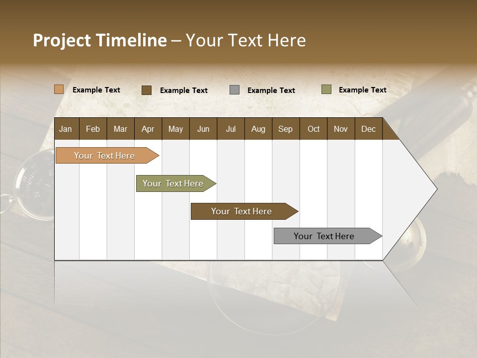 Pen And Old Paper PowerPoint Template