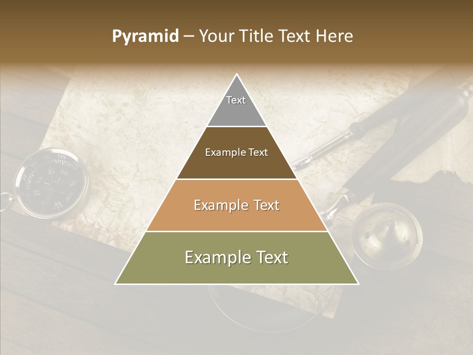 Pen And Old Paper PowerPoint Template