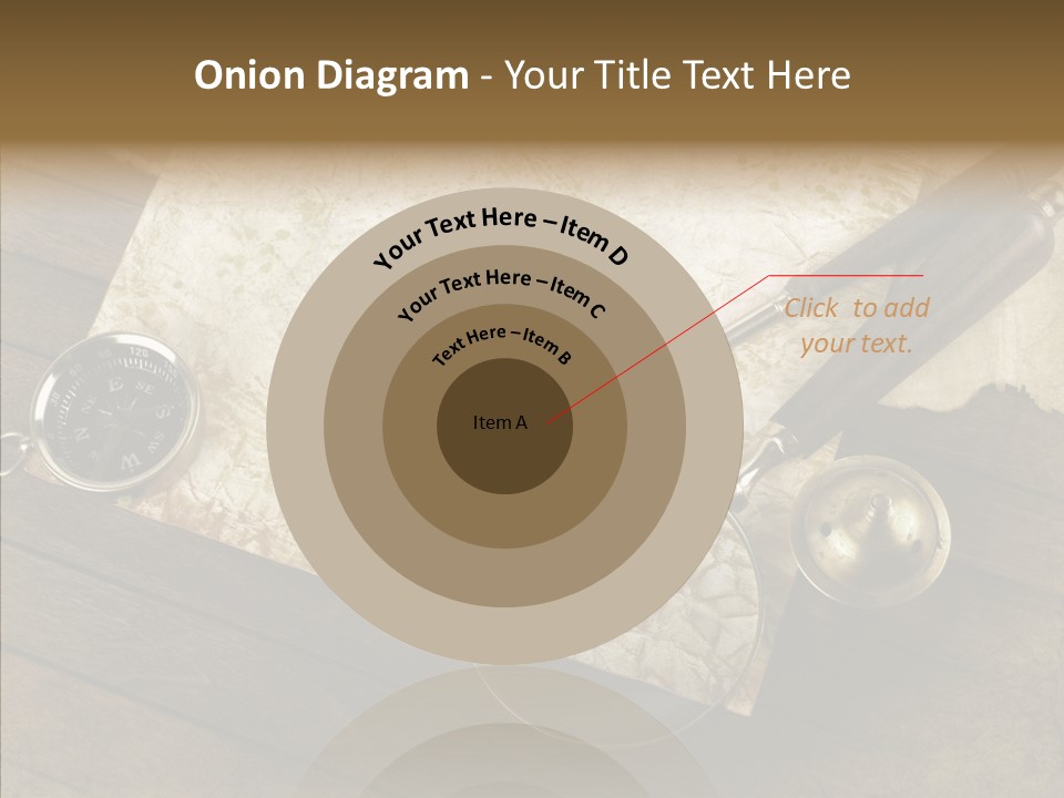 Pen And Old Paper PowerPoint Template