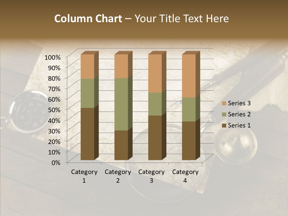 Pen And Old Paper PowerPoint Template