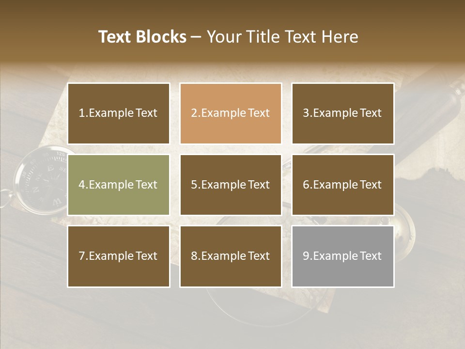 Pen And Old Paper PowerPoint Template